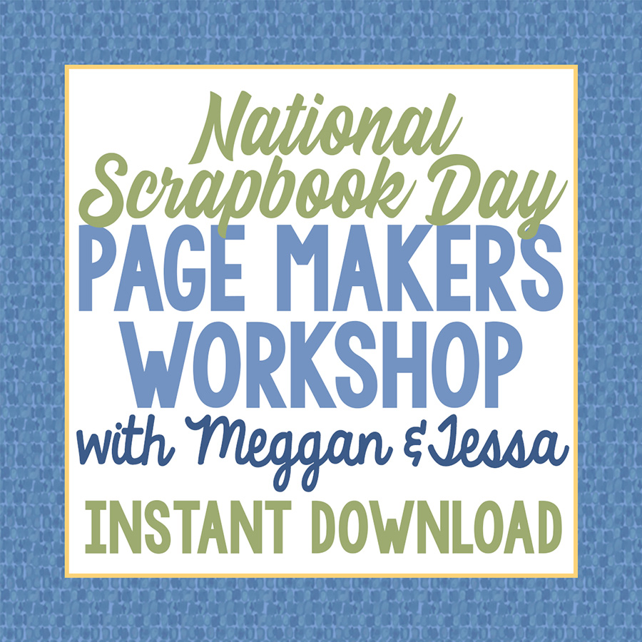 Creative Memories National Scrapbook Day 2022 Layout Class